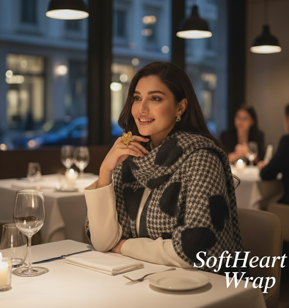 Faux Cashmere Plaid Winter shawl