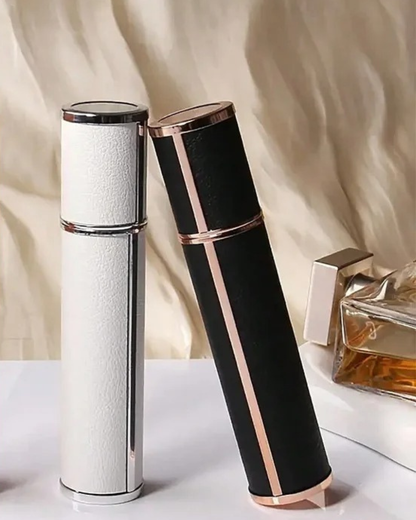 Luxury Refillable Perfume Atomizer Set – Black & White Duo (10ml ×2)