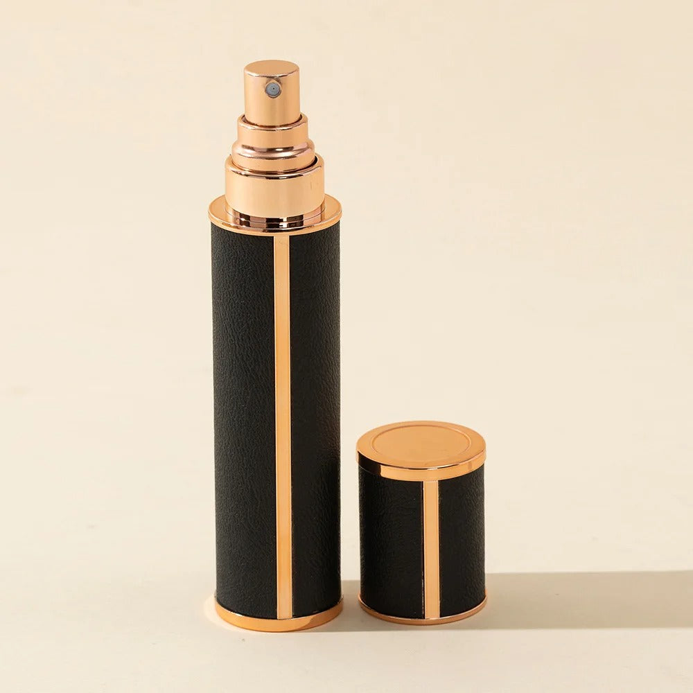 Luxury Refillable Perfume Atomizer Set – Black & White Duo (10ml ×2)