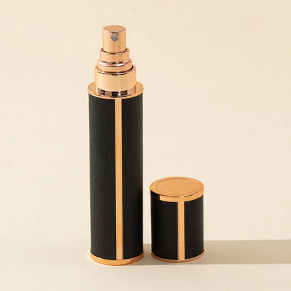 Luxury Refillable Perfume Atomizer Set – Black & White Duo (10ml ×2)