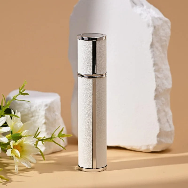 Luxury Refillable Perfume Atomizer Set – Black & White Duo (10ml ×2)