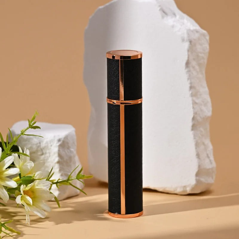 Luxury Refillable Perfume Atomizer Set – Black & White Duo (10ml ×2)