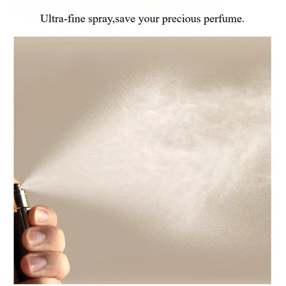 Luxury Refillable Perfume Atomizer Set – Black & White Duo (10ml ×2)